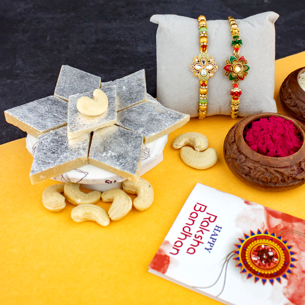 Send Rakhi Online With Flowers, Chocolates and 30 Min Delivery