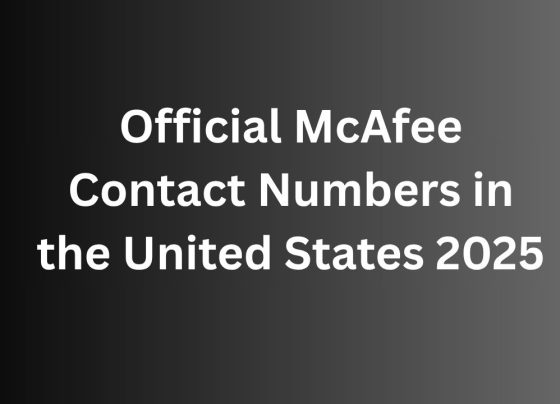 Official McAfee Contact Numbers in the United States 2025